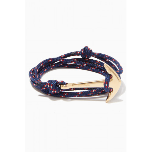 Miansai - Navy Anchor Rope Bracelet