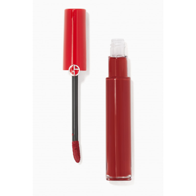 Armani - 201 Dark Velvet Lip Maestro Velvet Liquid Lipstick, 6.5ml Red