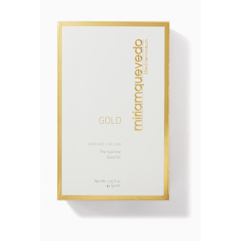Miriam Quevedo - The Sublime Gold Hair Oil, 50ml