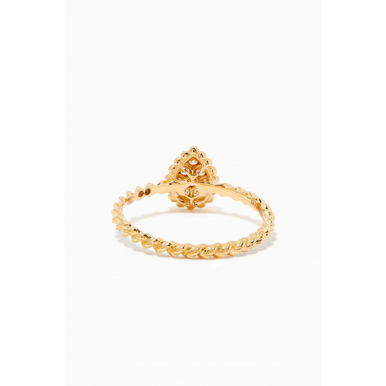 Boucheron - Serpent Bohème XS Motif Diamond Ring in 18kt Gold