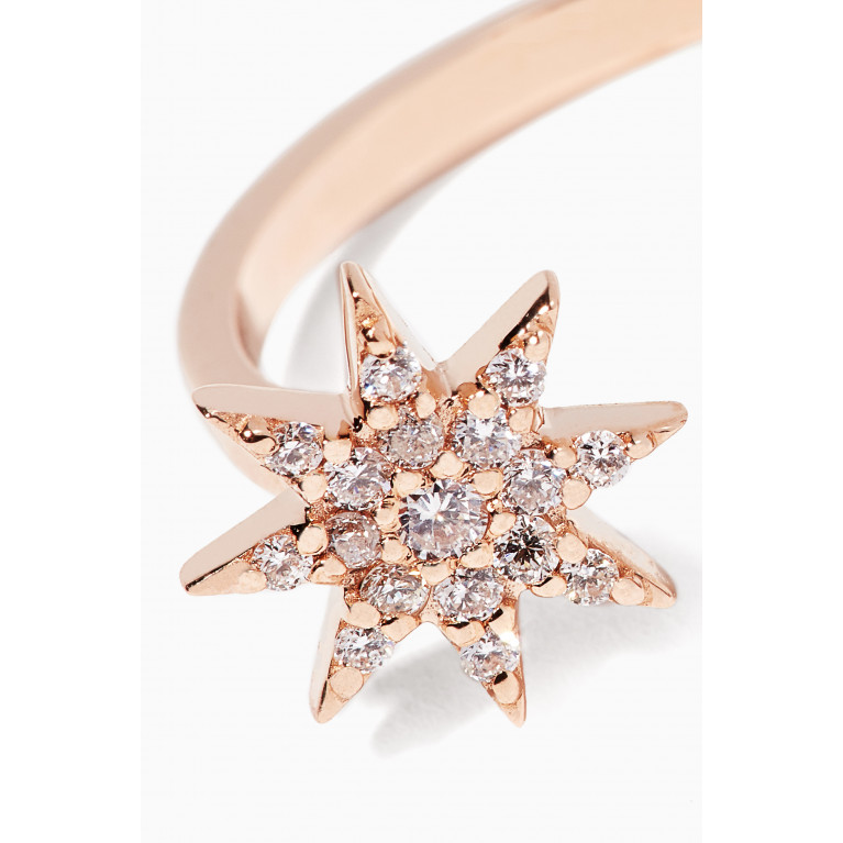 Bee Goddess - Diamond Ishtar Star Ring