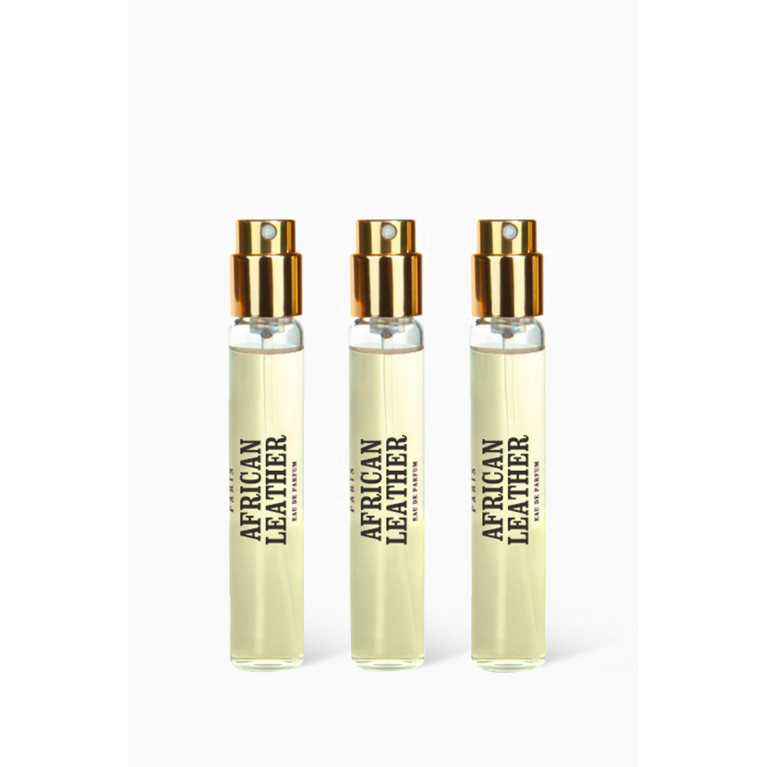 Memo Paris - African Leather Eau de Parfum Travel Spray Refill Set, 3 x 10ml