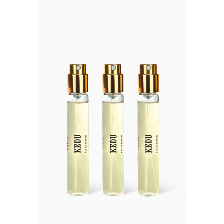 Memo Paris - Kedu Eau de Parfum Travel Spray, 3 x 10ml