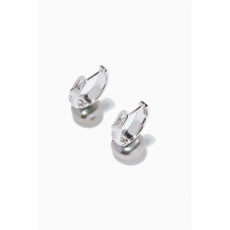 Robert Wan - White-Gold Akila Pearl Earrings