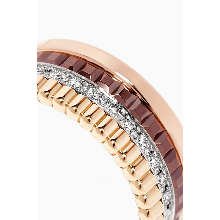 Boucheron - Quatre Classique Small Diamond Ring in 18kt Gold