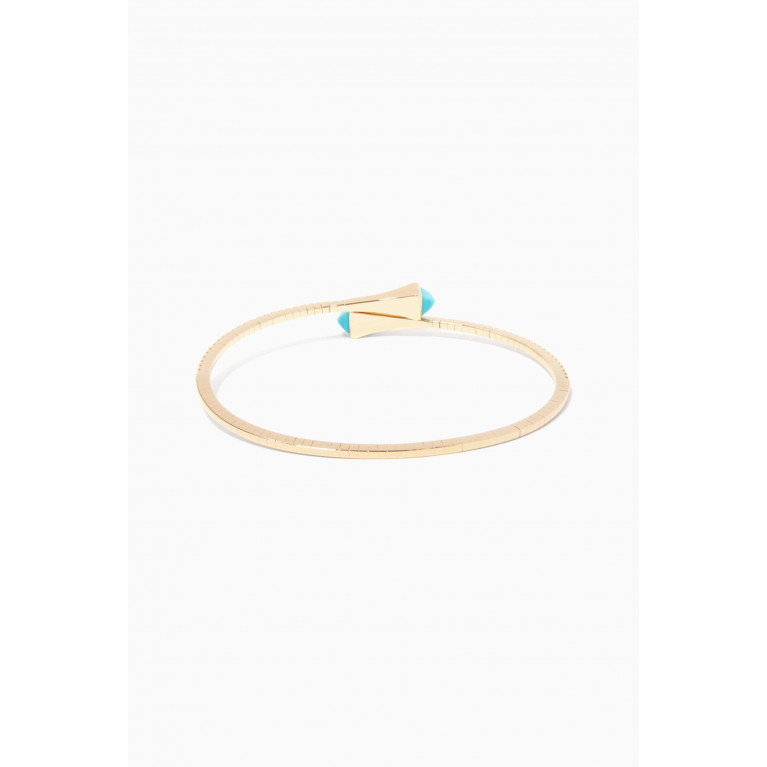 Marli - Cleo Diamond Slim Bracelet in 18kt Yellow Gold