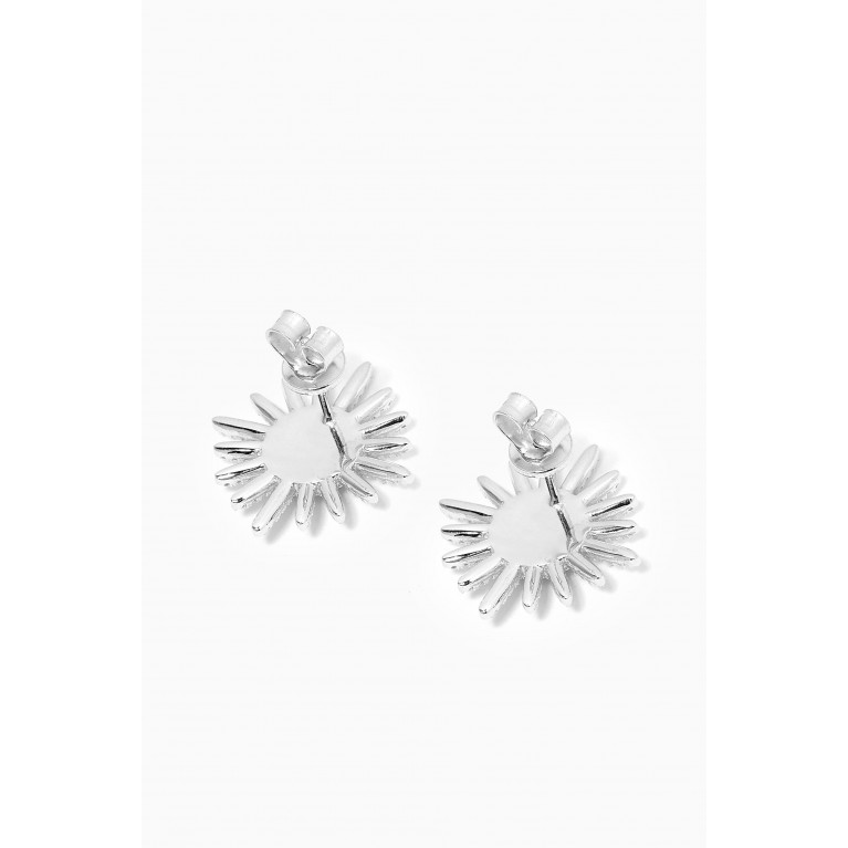 KHAILO SILVER - Sparkle Crystal Stud Earrings