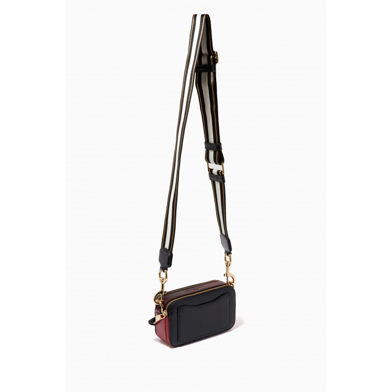 Marc Jacobs - Small Snapshot Camera Bag in Saffiano Leather Black