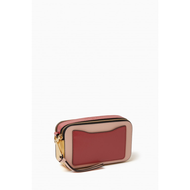 Marc Jacobs - Small Snapshot Camera Bag in Saffiano Leather Pink