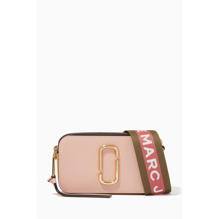 Marc Jacobs - Small Snapshot Camera Bag in Saffiano Leather Pink