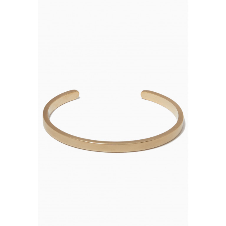 Miansai - Gold Matte Single Cuff Bracelet