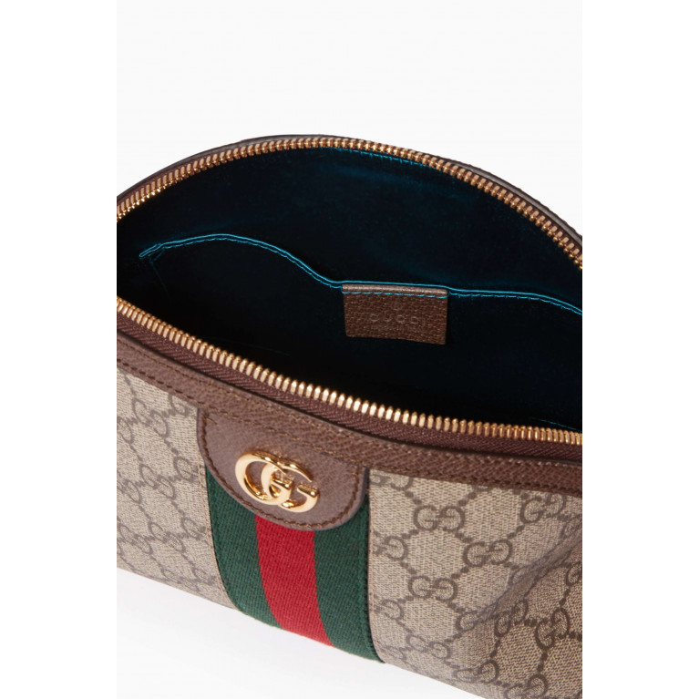 Gucci - Brown Ophidia GG Shoulder Bag