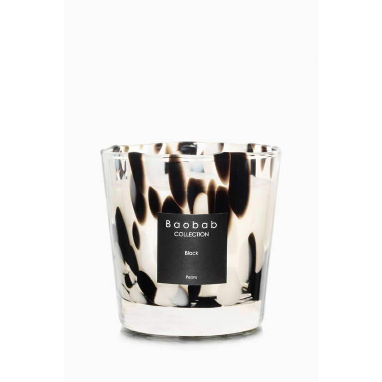 Baobab Collection - Max One Black Pearls Candle, 190g