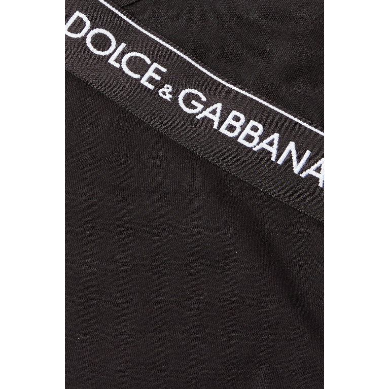 Dolce & Gabbana - Black Brando Logo-Waist Briefs, 2-Pack Black