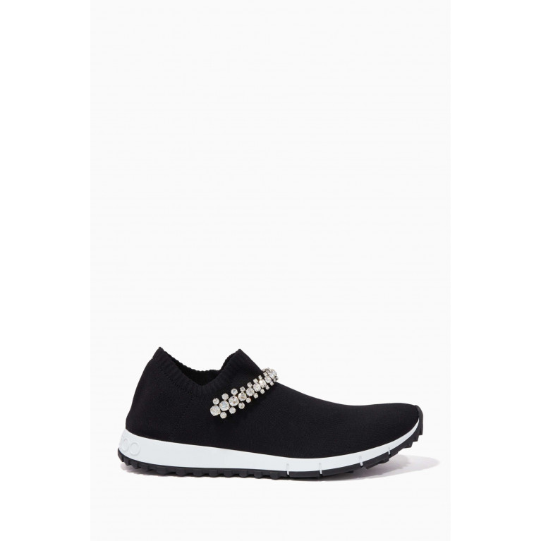 Jimmy Choo - Black Verona Knit Sneakers Black
