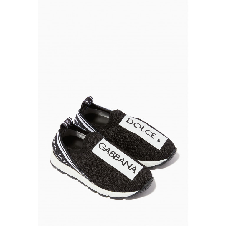 Dolce & Gabbana - Logo Slip On Sneakers