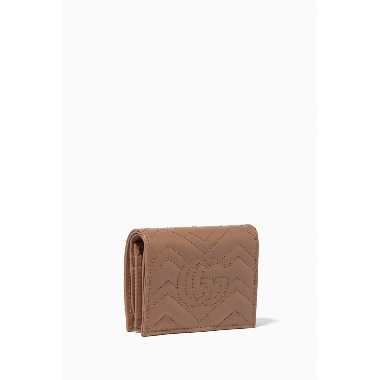 Gucci - GG Marmont Matelassé Wallet Neutral