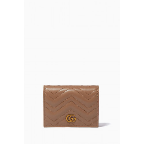 Gucci - GG Marmont Matelassé Wallet Neutral