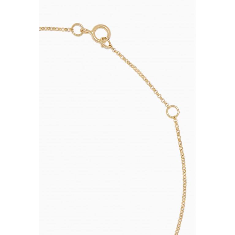Bil Arabi - Yellow-Gold & Diamond Hobb Necklace