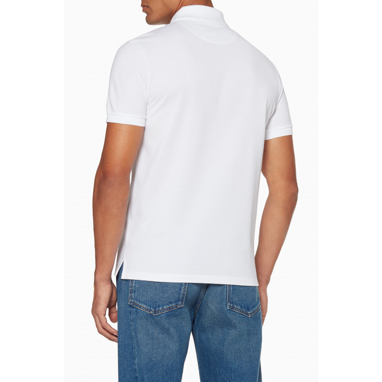 Valentino - White VLTN Polo Shirt White