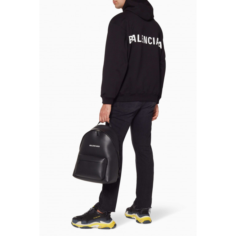 Balenciaga - Black Everyday Leather Backpack