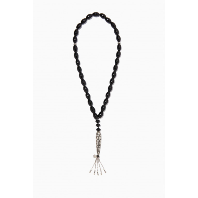 Tateossian - Black Onyx Worry Beads