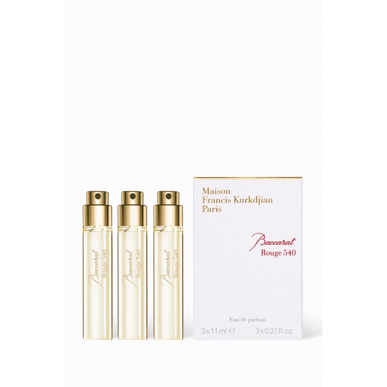 Maison Francis Kurkdjian - Baccarat Rouge 540 Extrait de Parfum, 3 x 11ml