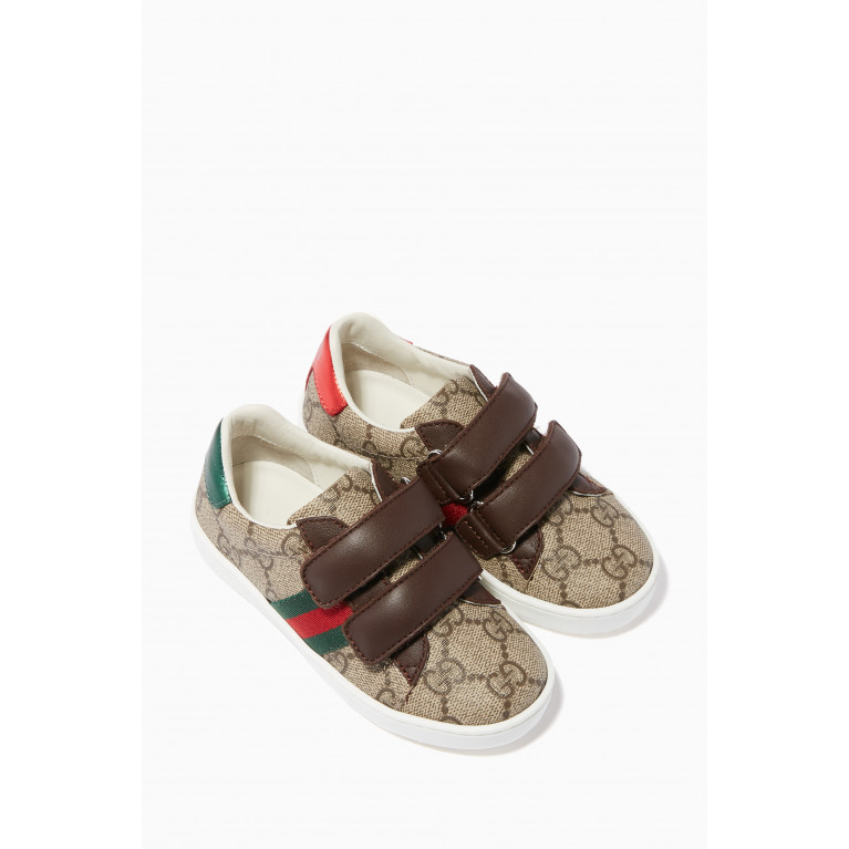 Gucci - Toddler Ace GG Supreme Sneakers