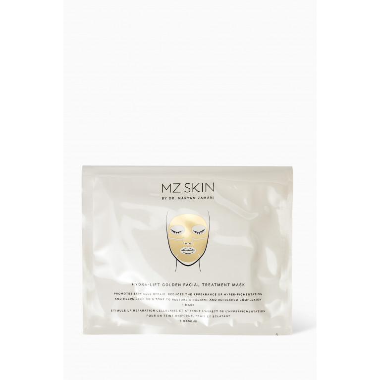 MZ Skin - Hydra-Lift Golden Facial Treatment Mask, Set of Five