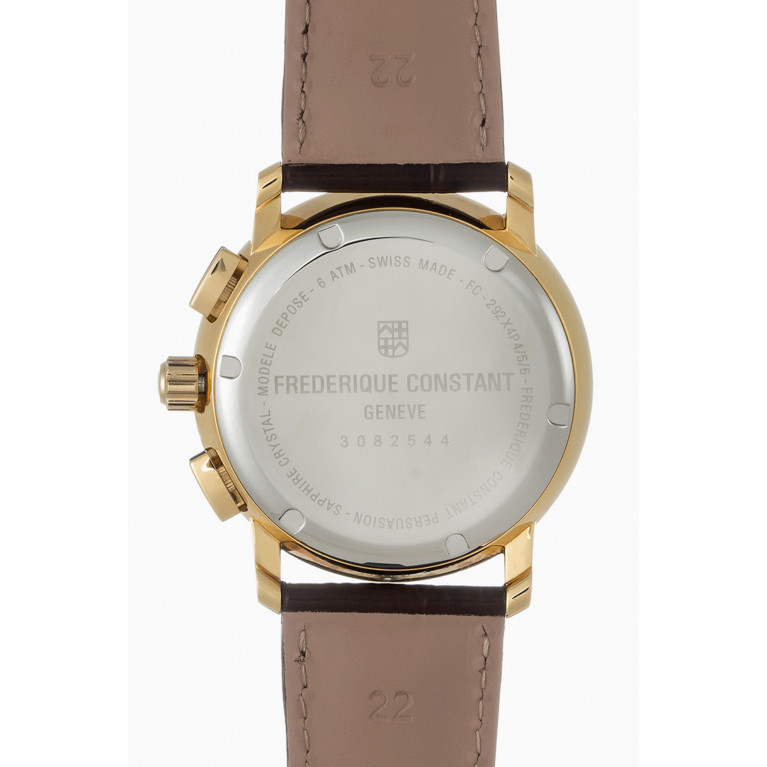 Frédérique Constant - Classic Chronograph Leather Watch