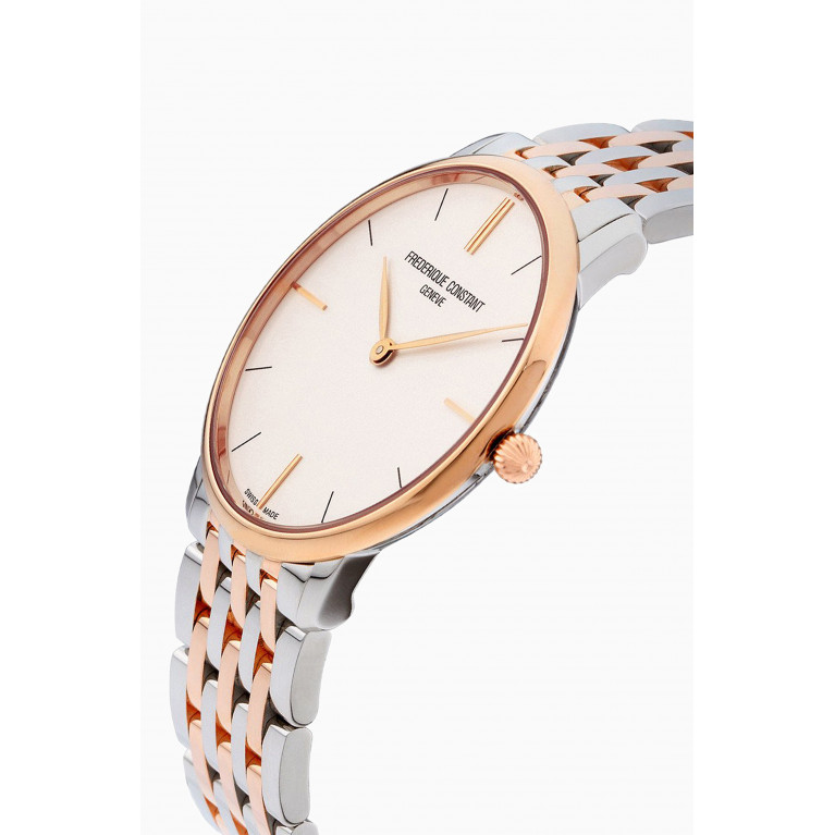 Frédérique Constant - Slimline Two-Tone Bracelet Watch