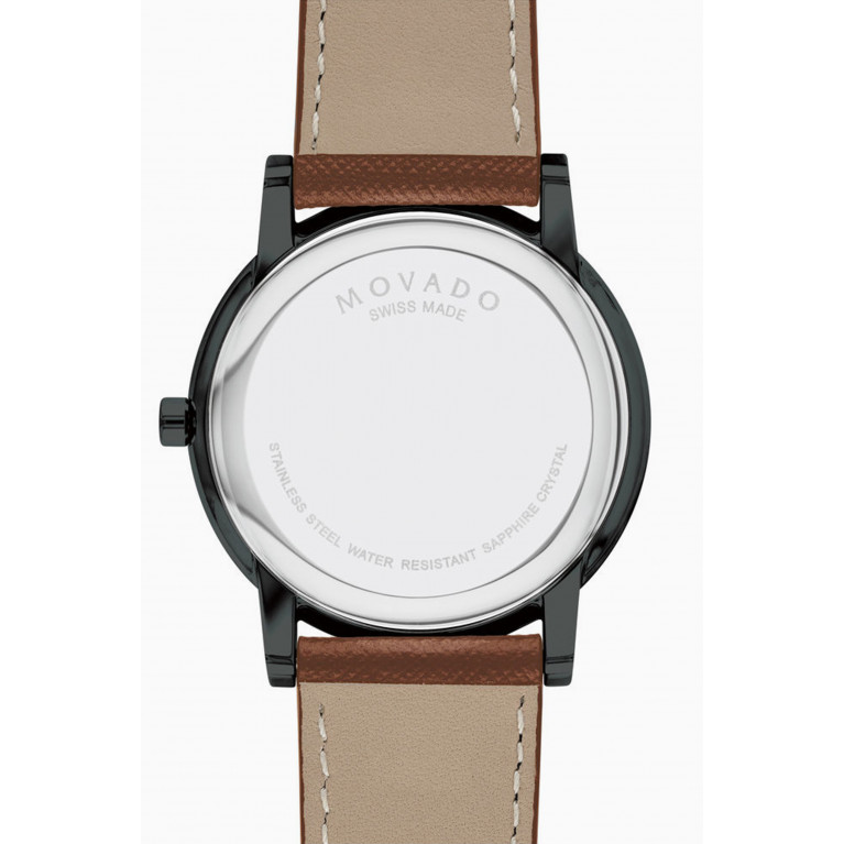 Movado - Brown Museum Watch