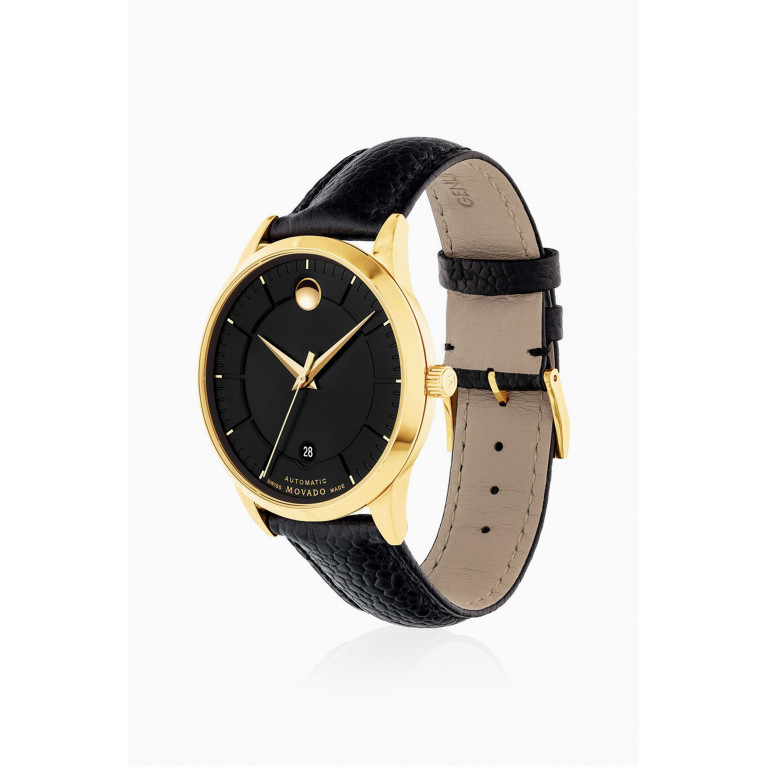 Movado - 881 Automatic Black Dial Watch