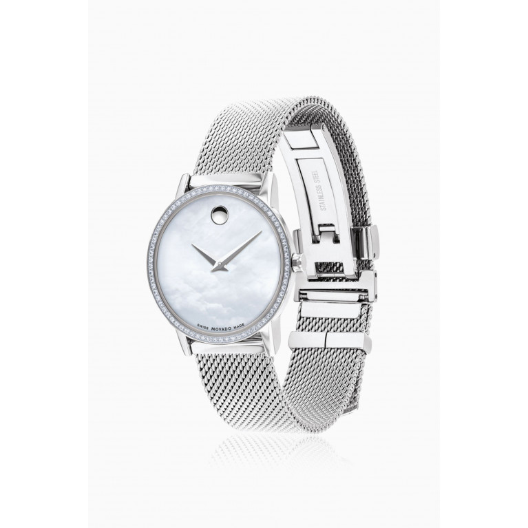 Movado - Museum Mother-Of-Pearl Watch