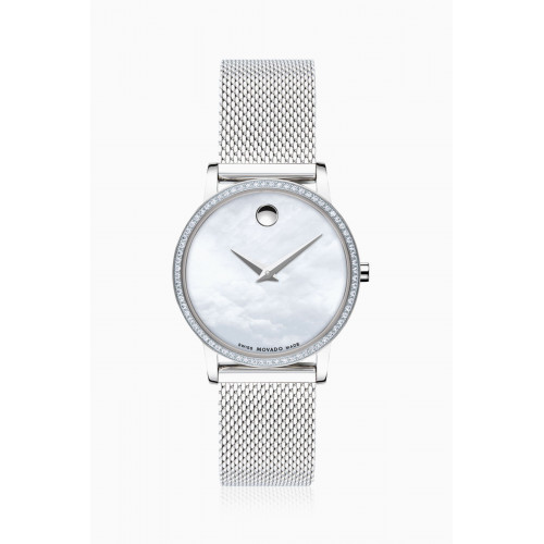 Movado - Museum Mother-Of-Pearl Watch
