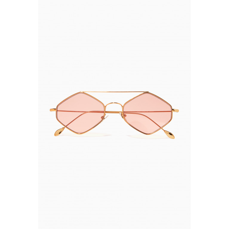 Spektre - Rigaut Hexagonal Frame Sunglasses
