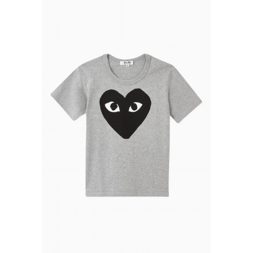 Comme des Garçons  - Heart Print T-shirt in Cotton