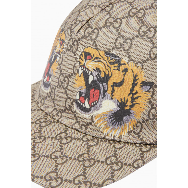 Gucci - Tiger Print GG Baseball Cap