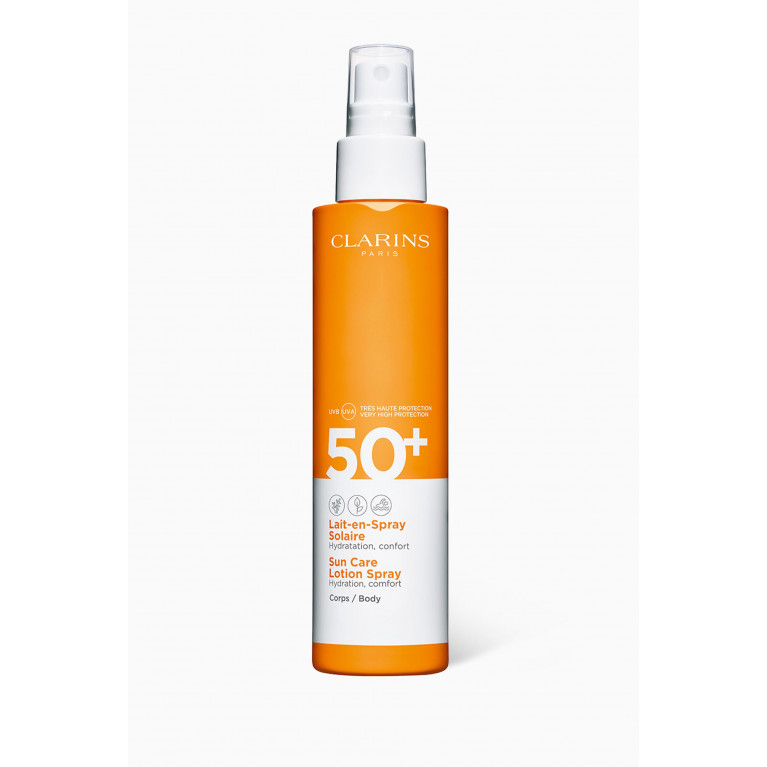 Clarins - Sun Care Body Lotion-in-Spray UVA/UVB 50+, 150ml