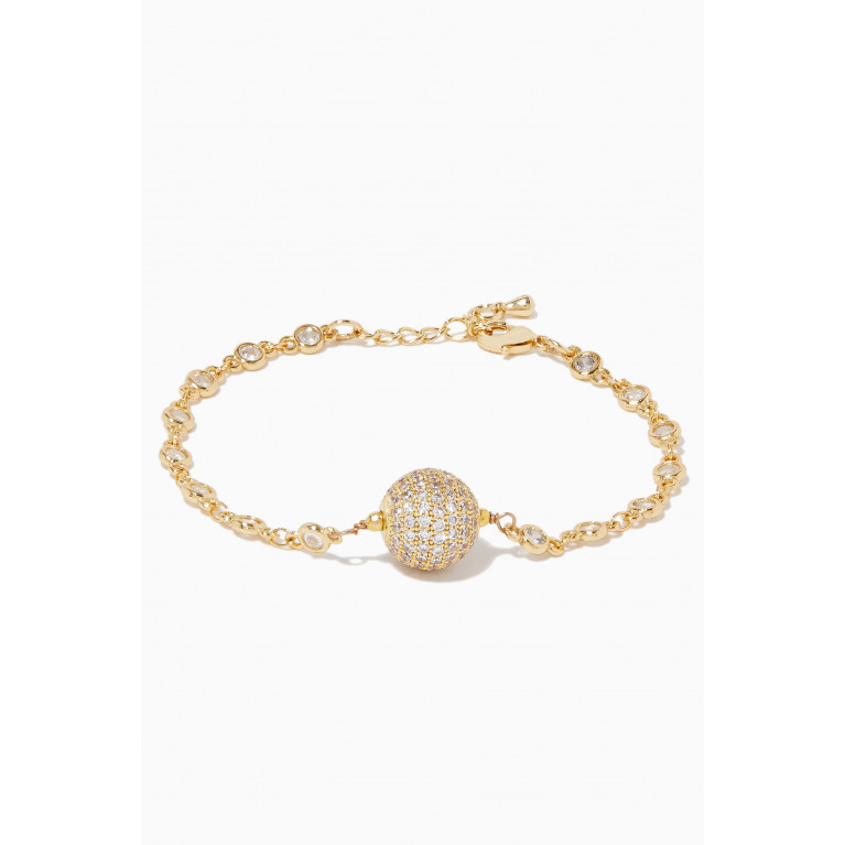 The Jewels Jar - Cubic Zirconia Ball Sparkle Bracelet