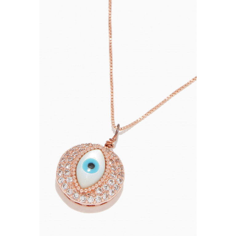 The Jewels Jar - Evil-Eye Pendant Necklace