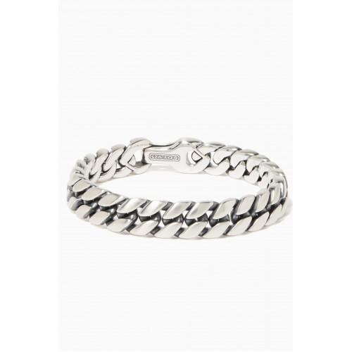 David Yurman - Curb Chain Sterling Silver Bracelet