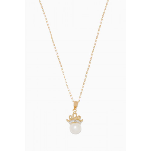 Baby Fitaihi - My Princess Pearl Diamond Pendant Necklace