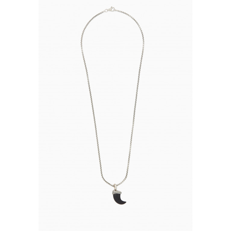 David Yurman - Stone Claw Amulet Necklace