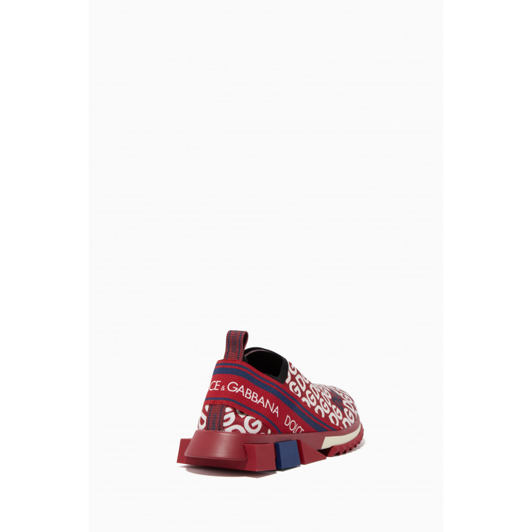 Dolce & Gabbana - Sorrento DG Stretch-Knit Sneakers