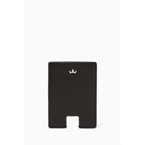 Roderer - Award Mini Leather Card Holder Black