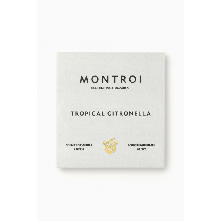 MONTROI - Tropical Citronella Travel Candle