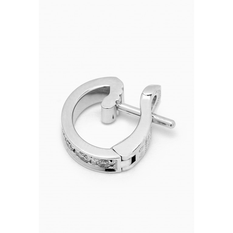 Boucheron - Quatre Radiant Edition Diamond Single Clip Earring in 18kt White Gold