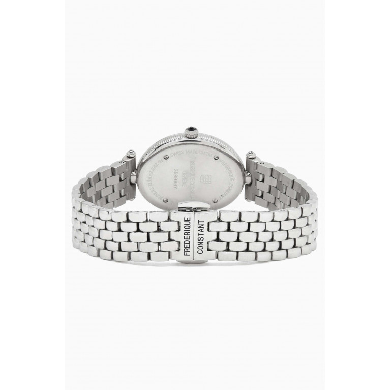 Frédérique Constant - Classic Art Deco Silver-Plated Bracelet Watch