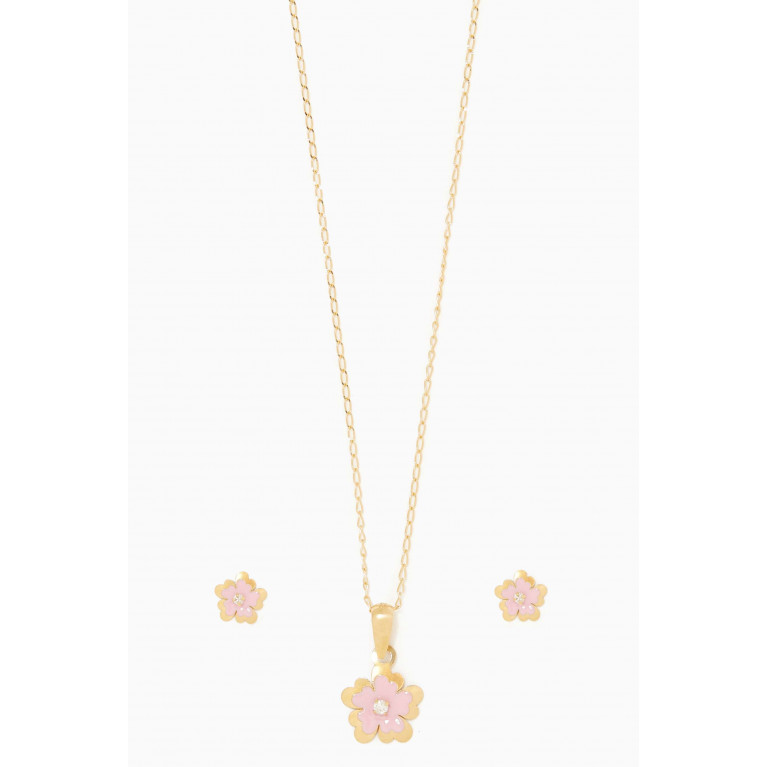 Baby Fitaihi - Floral Diamond Set